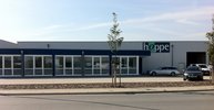 Ansicht des Firmensitzes der Hoppe-Sportboden GmbH in Kirchlengern