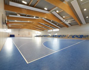 Flächenelastischer Sportboden HOPPE 2012 VP